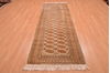 Bokhara Beige Runner Hand Knotted 42 X 95 Area Rug 134-105887 Thumb 1