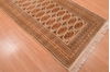 Bokhara Beige Runner Hand Knotted 42 X 95  Area Rug 134-105887 Thumb 8