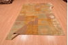 Modern Beige Hand Knotted 60 X 91  Area Rug 134-105888 Thumb 11