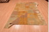 Modern Beige Hand Knotted 60 X 91 Area Rug 134-105888 Thumb 11