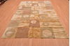 Modern Beige Hand Knotted 60 X 91  Area Rug 134-105888 Thumb 1