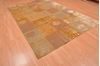 Modern Beige Hand Knotted 60 X 91  Area Rug 134-105888 Thumb 6