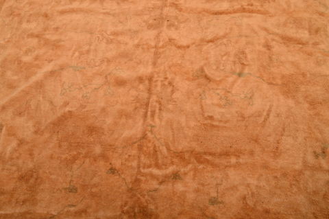 Oushak Beige Hand Knotted 100 X 128 Area Rug 100-105893 Image 10