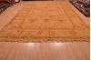 Oushak Beige Hand Knotted 100 X 128 Area Rug 100-105893 Thumb 1