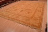 Oushak Beige Hand Knotted 100 X 128  Area Rug 100-105893 Thumb 2