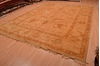 Oushak Beige Hand Knotted 100 X 128 Area Rug 100-105893 Thumb 2