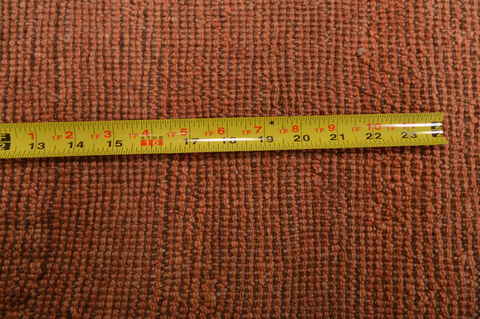 Gabbeh Orange Hand Knotted 100 X 121 Area Rug 100-105896 Image 18