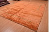Gabbeh Orange Hand Knotted 100 X 121 Area Rug 100-105896 Thumb 6