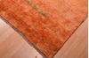 Gabbeh Orange Hand Knotted 100 X 121 Area Rug 100-105896 Thumb 7