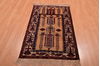 Baluch Beige Hand Knotted 30 X 47  Area Rug 100-105902 Thumb 1