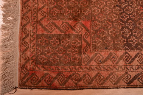Baluch Brown Hand Knotted 210 X 47 Area Rug 100-105903 Image 10