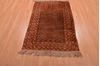 Baluch Brown Hand Knotted 210 X 47  Area Rug 100-105903 Thumb 1