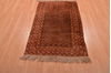 Baluch Brown Hand Knotted 210 X 47 Area Rug 100-105903 Thumb 1