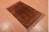 Baluch Brown Hand Knotted 210 X 47  Area Rug 100-105903 Thumb 3