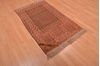 Baluch Brown Hand Knotted 210 X 47  Area Rug 100-105903 Thumb 5