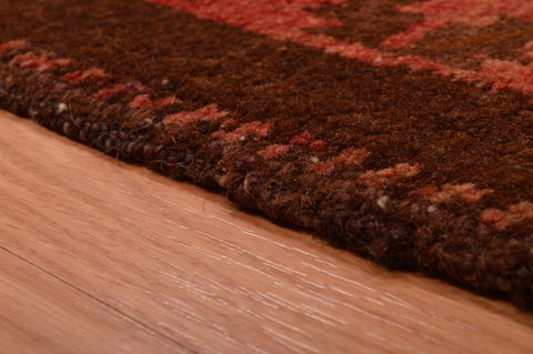 Baluch Brown Hand Knotted 30 X 48 Area Rug 100-105904 Image 10