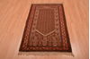 Baluch Brown Hand Knotted 30 X 48  Area Rug 100-105904 Thumb 4