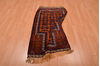 Baluch Orange Hand Knotted 27 X 410 Area Rug 100-105907 Thumb 12