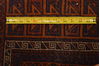 Baluch Orange Hand Knotted 27 X 410 Area Rug 100-105907 Thumb 13