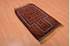 Baluch Orange Hand Knotted 27 X 410 Area Rug 100-105907 Thumb 5