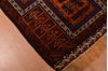 Baluch Orange Hand Knotted 27 X 410 Area Rug 100-105907 Thumb 6
