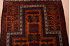 Baluch Orange Hand Knotted 27 X 410 Area Rug 100-105907 Thumb 7