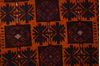 Baluch Orange Hand Knotted 27 X 410  Area Rug 100-105907 Thumb 9