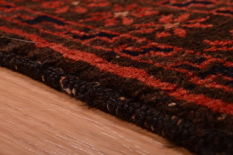 Baluch Beige Hand Knotted 30 X 48 Area Rug 100-105909 Image 9