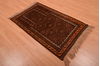 Baluch Brown Hand Knotted 30 X 47  Area Rug 100-105911 Thumb 3