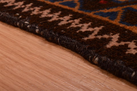 Baluch Brown Hand Knotted 28 X 45 Area Rug 100-105915 Image 10