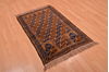 Baluch Brown Hand Knotted 28 X 45  Area Rug 100-105915 Thumb 5