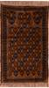 Baluch Brown Hand Knotted 28 X 45 Area Rug 100-105915 Thumb 0