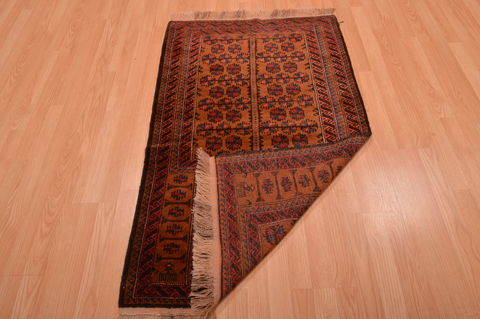 Baluch Brown Hand Knotted 30 X 47 Area Rug 100-105923 Image 15
