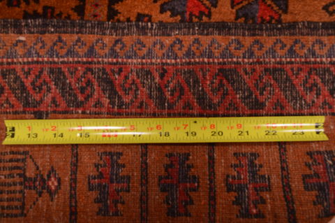 Baluch Brown Hand Knotted 30 X 47 Area Rug 100-105923 Image 16