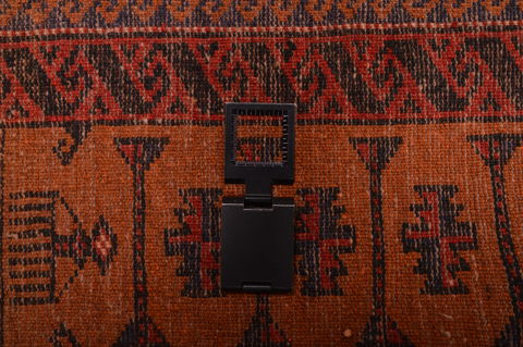 Baluch Brown Hand Knotted 30 X 47 Area Rug 100-105923 Image 17