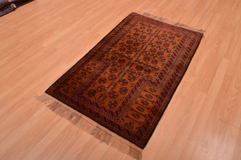 Baluch Brown Hand Knotted 30 X 47 Area Rug 100-105923 Image 5