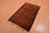 Baluch Brown Hand Knotted 30 X 47 Area Rug 100-105923 Thumb 2