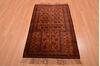 Baluch Brown Hand Knotted 30 X 47  Area Rug 100-105923 Thumb 4