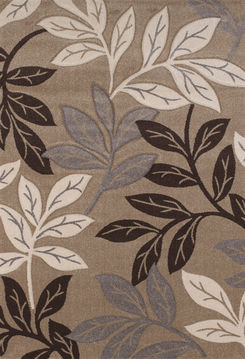 United Weavers TOWNSHEND COLLECTION Brown Rectangle 5x8 ft polypropylene Carpet 105989