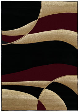 United Weavers CONTOURS Multicolor Rectangle 2x3 ft polypropylene Carpet 106156