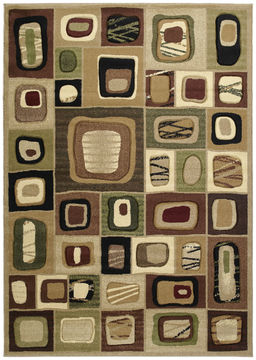 United Weavers CONTOURS Multicolor Rectangle 2x3 ft polypropylene Carpet 106175