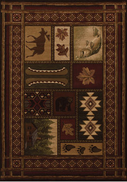 United Weavers CONTOURS Brown 1'10" X 2'8" Area Rug 510 27559 24 806-106225