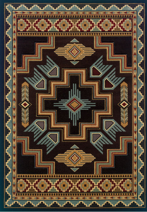 United Weavers CONTOURS-CEM Blue Runner 27 X 74 Area Rug 511 25366 28C 806-106441 Image 0