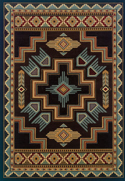 United Weavers CONTOURS-CEM Blue Runner 2'7" X 7'4" Area Rug 511 25366 28C 806-106441