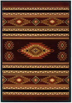 United Weavers CONTOURS-CEM Brown 1'10" X 3'0" Area Rug 511 25929 24 806-106445