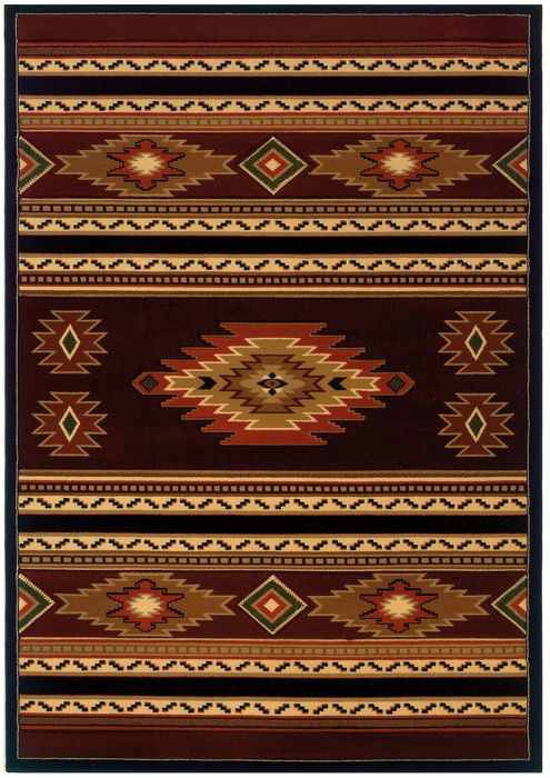 United Weavers CONTOURS-CEM Brown 53 X 76 Area Rug 511 25929 69 806-106448 Image 0