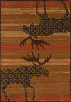 United Weavers CONTOURS-CEM Brown 1'10" X 3'0" Area Rug 511 27329 24 806-106450