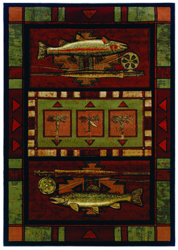 United Weavers CONTOURS-JQ Multicolor Runner 2'7" X 7'4" Area Rug 512 25429 28C 806-106566
