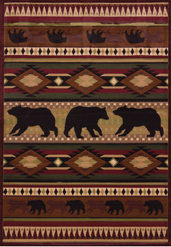 United Weavers CONTOURS-JQ Multicolor 2'7" X 4'2" Area Rug 512 25859 35C 806-106587