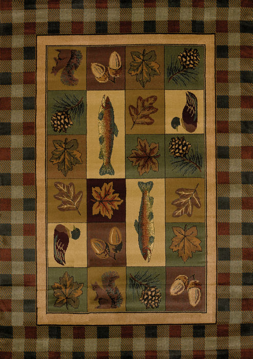 United Weavers GENESIS Multicolor 710 X 106 Area Rug 530 24717 912 806-106654 Image 0